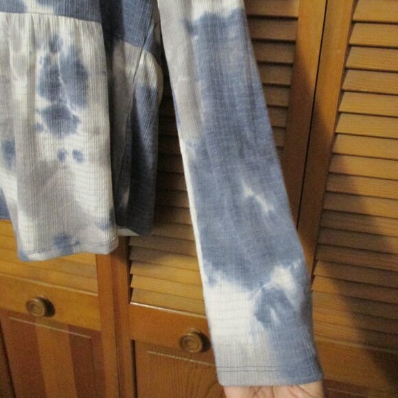 Como Vintage top long sleeve lightweight knit, V neck baby doll style size XXL - Picture 5 of 7